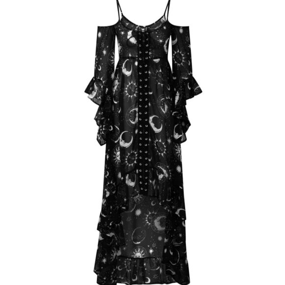 Killstar Astral Light Maxi Dress - Picture 3 of 7